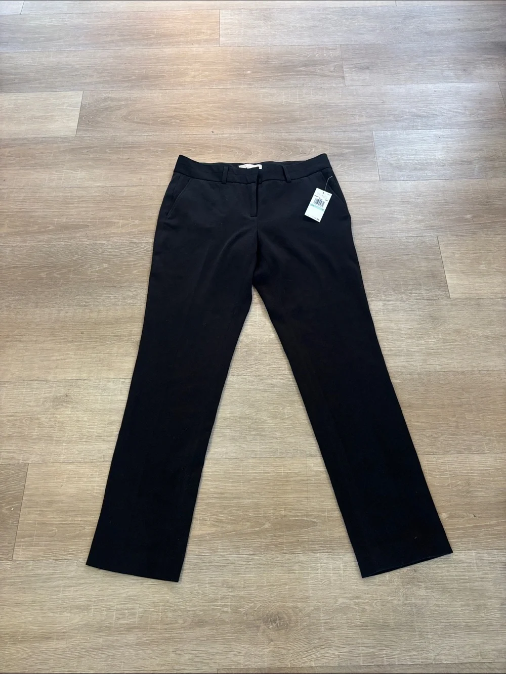 Michael Kors Black Straight-Leg Women's Dress Pants